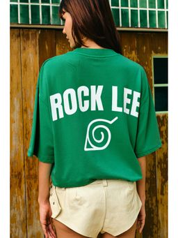 Bonkers Corner - Women Green Rock Lee Oversized T-Shirt