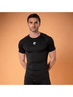 Omtex - Core Compression Black T-Shirt