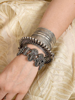 Teejh - Veeksha Stacked Bracelet (Set Of 3)
