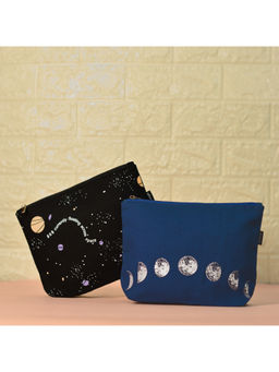 EcoRight - Women Cosmetic Pouch (Pack of 2) Multi-Color