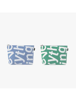 EcoRight - Women Cosmetic Pouch (Pack of 2) Multi-Color