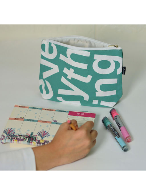 Buy EcoRight Women Cosmetic Pouch (Pack Of 2) Multi-Color Online