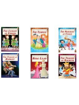 Pegasus - Famous Plays of William Shakespeare Story Books (Pack of 6)