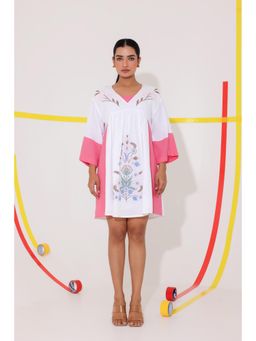 Zolo Label - Open Sleeves Flare Mini Dress