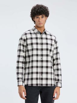 Pepe Jeans - Men Black Check Full Sleeve Oxford Shirt