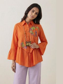 Western Era - Vintage Bloom Handmade Embroidered Necklace
