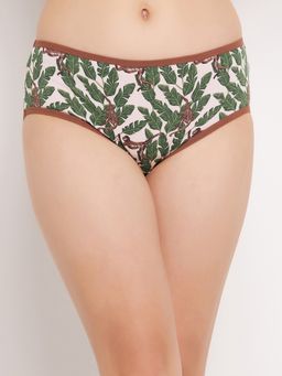 Clovia - Cotton Medium Waist Outer Elastic Hipster Panty