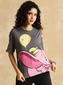 Kazo - Disney Grey Dumbo T-Shirt