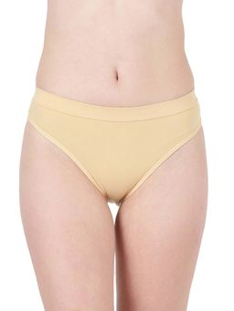 BLOSSOM - Beige Solid Regular Brief