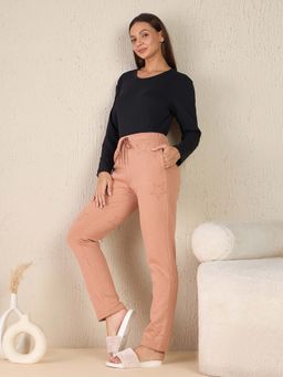 Sweet Dreams - Brown Solid Comfortable Pyjama