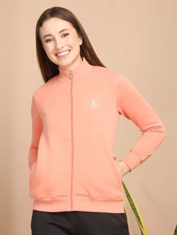 Sweet Dreams - Orange Solid Comfortable Sweatshirt
