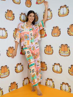 Sweet Dreams - Multi-Color Printed Regular Shirt with Palazzo