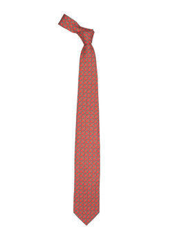 The Tie Hub - Red Turtle Italian Silk Necktie
