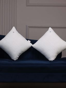 Sleepstore - Fibrom Cushion for Back Support (Pack Of 2) (16X16 Inches)