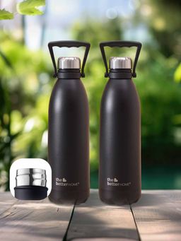 The Better Home - 1900Ml Milo Ss Bottle- Black