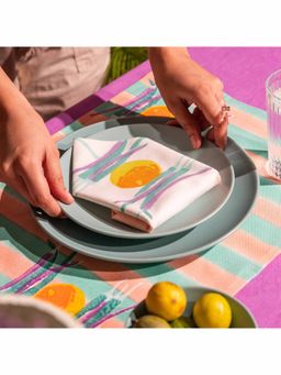 House of Ekam - Nimbu Mirchi Placemats and Napkins