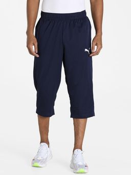Puma - Active Woven 3 4 Men Blue Sweatpants