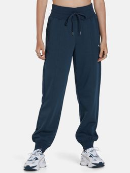 Puma - Her High-waist Womens Blue Trackpant