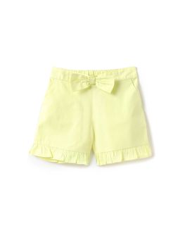 United Colors of Benetton - Girls Solid Regular Fit Shorts