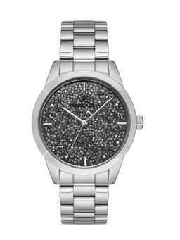 Daniel Klein - Silver black Color Stainless Steel Strap Watch for Women DK.1.13055-1