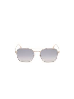 Tom Ford - Rose Gold Metal Full Rim Square Women Sunglasses (57)