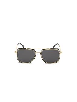 Tom Ford - Black Metal Full Rim Square Men Sunglasses (60)