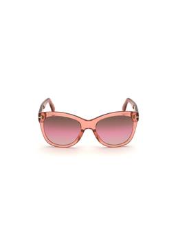 Tom Ford - Pink Acetate Full Rim Cat Eye Women Sunglasses (54)