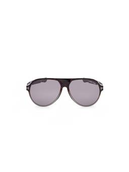 Tom Ford - Solid Acetate Full Rim Aviator Men Sunglasses (60)