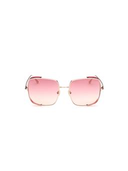 Tom Ford - Rose Gold Metal Full Rim Butterfly Women Sunglasses (60)