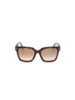 Tom Ford - Multi-Color Acetate Full Rim Square Women Sunglasses (55)