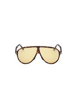 Tom Ford - Multi-Color Acetate Full Rim Aviator Men Sunglasses (65)