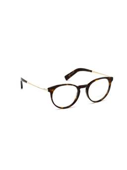 Tom Ford - Brown Acetate Full Rim Cat Eye Men Frame (51)