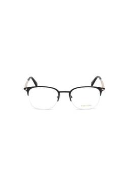 Tom Ford - Black Metal Half Rim Round Men Frame (50)