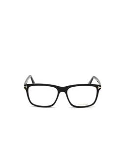 Tom Ford - Black Acetate Full Rim Square Men Frame (56)