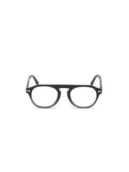 Tom Ford - Multi-Color Acetate Full Rim Round Men Frame (49)