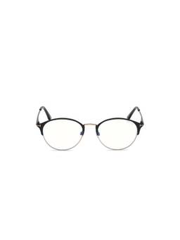 Tom Ford - Black Metal Full Rim Round Women Frame (51)
