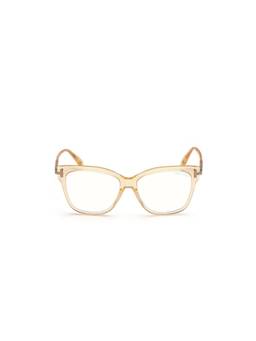 Tom Ford - Orange Acetate Full Rim Cat Eye Women Frame (54)