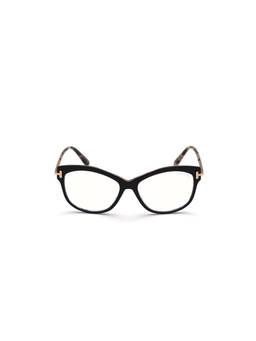 Tom Ford - Black Acetate Full Rim Cat Eye Women Frame (56)