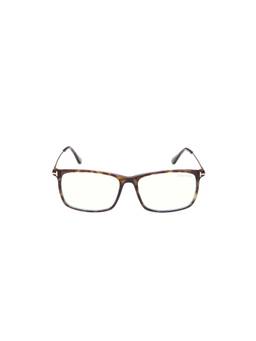 Tom Ford - Multi-Color Acetate Full Rim Square Unisex Frame (54)