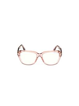 Tom Ford - Pink Acetate Full Rim Square Women Frame (52)