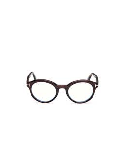 Tom Ford - Multi-Color Acetate Full Rim Round Unisex Frame (50)