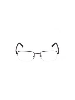 Timberland - Black Acetate Half Rim Square Men Frame (56)