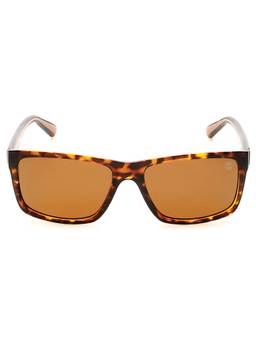 Timberland - Brown Acetate Full Rim Rectangle Men Sunglasses (59)