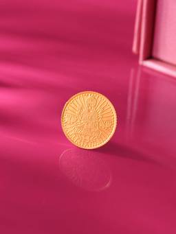Mia by Tanishq - 24 Karat Gold Prosperous Lakshmi Coin