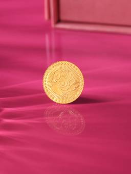 Mia by Tanishq - 24 Karat Gold Shree Ganesha Coin