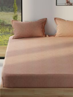 KOPA - Extra Smooth Micro Fabric King Bedsheet With 2 Pillow Covers - Taupe