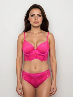 MHYTH - Muse Hour Lace Push-Up Bra with Panty