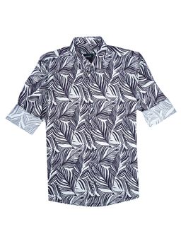 CAVIO - Boys Multi-Color Regula Fit Printed Full Sleeves Casual Shirt