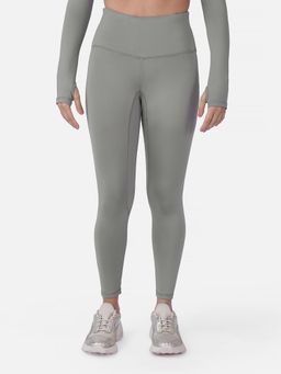 Wear Jukebox - Grey Solid Skinny Fit Tights