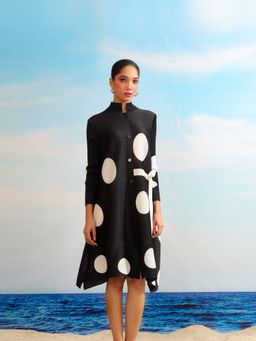 O-PAP STYLE - Men Black Tessa Polka Dress